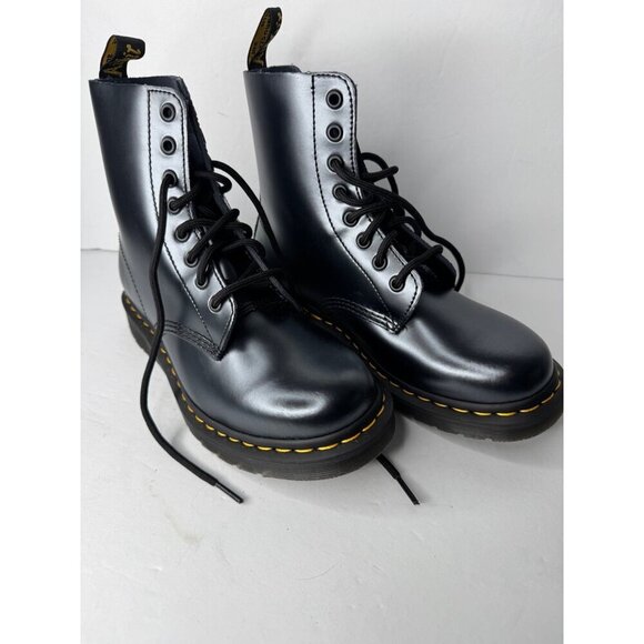 Dr. Martens 1460 Pascal Chroma Metallic Leather Ankle 8 Eyelet Boot EU 38 US 7 - Picture 2 of 6